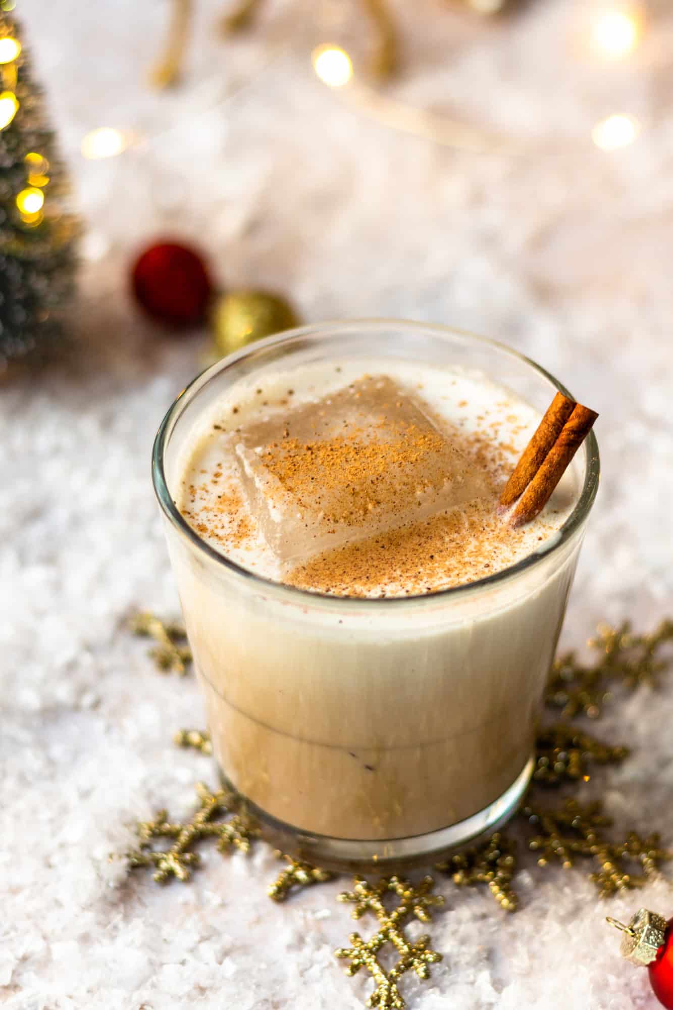 Brandy Eggnog White Russian - Modern Farmhouse Eats