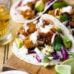 crispy baked fish tacos
