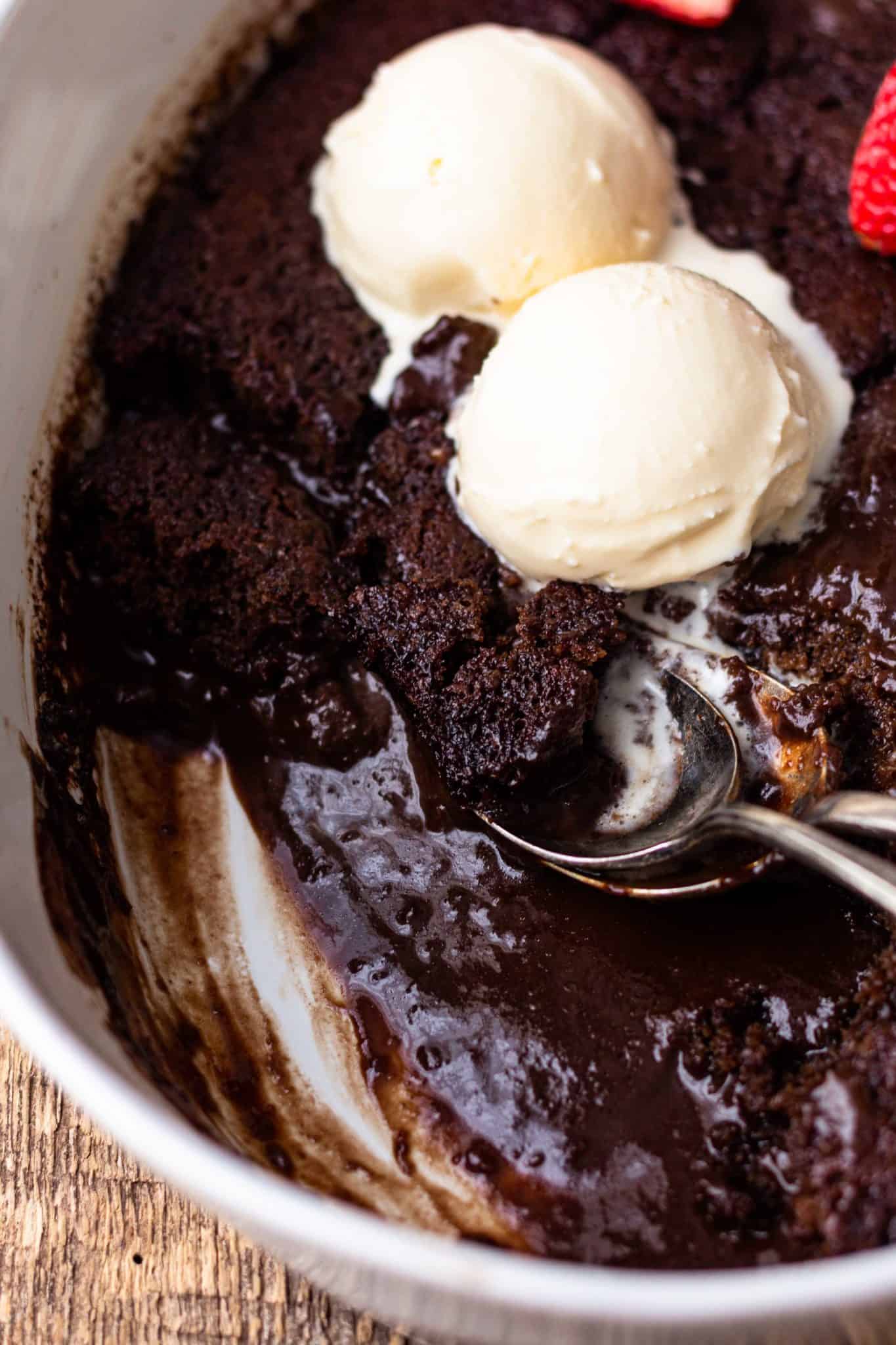 Easy Hot Fudge Pudding Cake Modern Farmhouse Eats