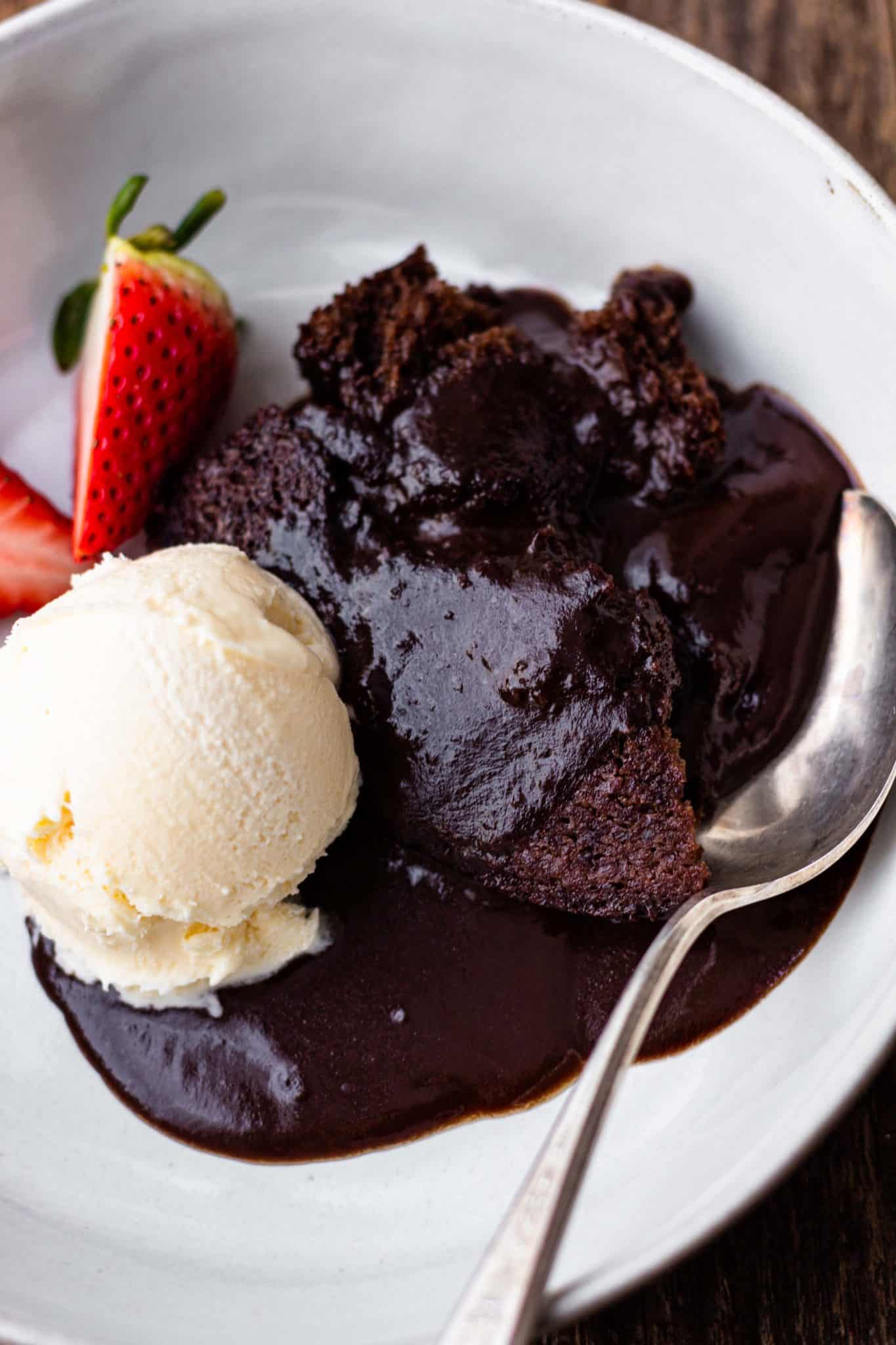Easy Hot Fudge Pudding Cake Modern Farmhouse Eats