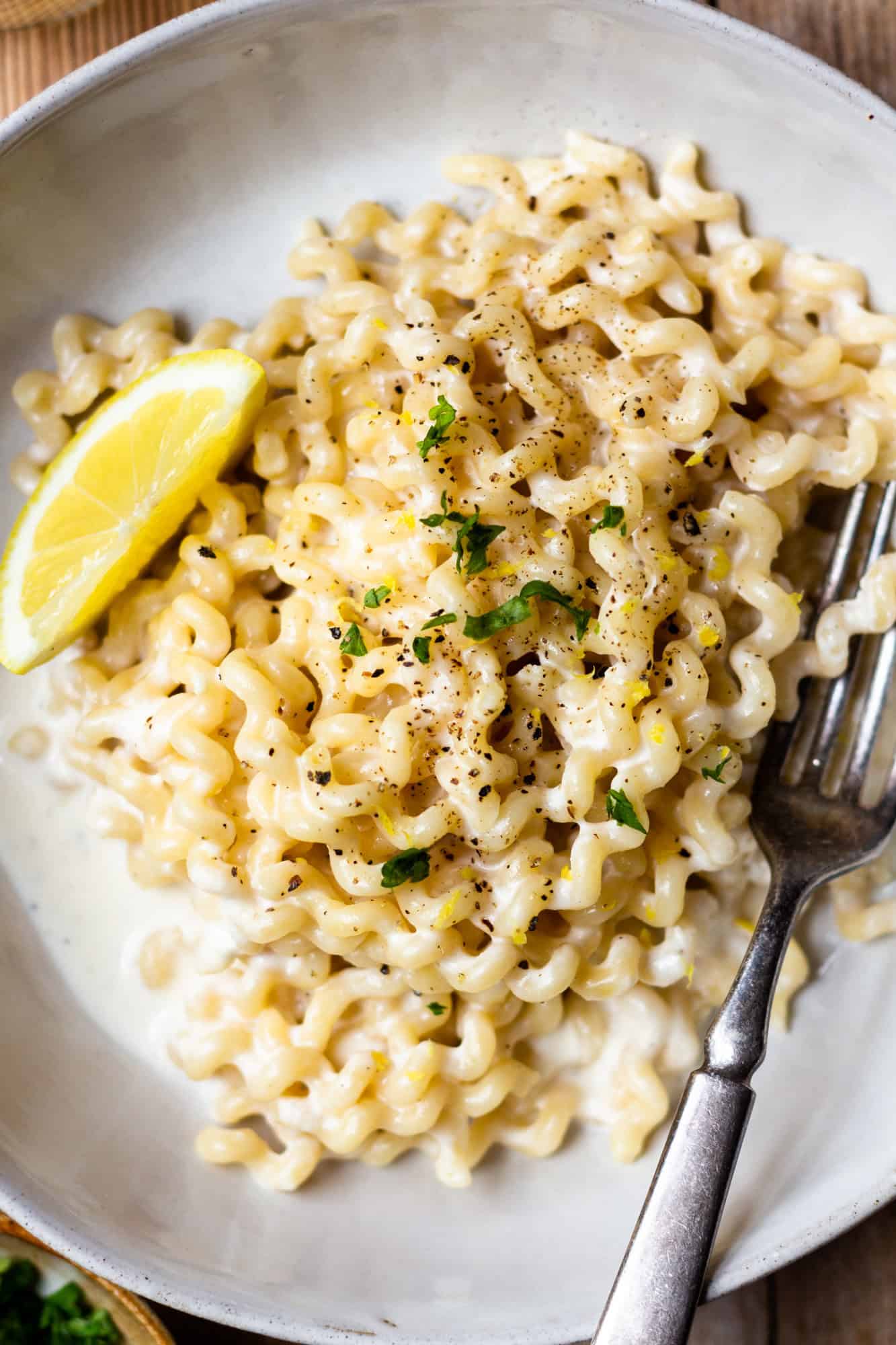 Creamy Lemon Pepper Pasta Modern Farmhouse Eats