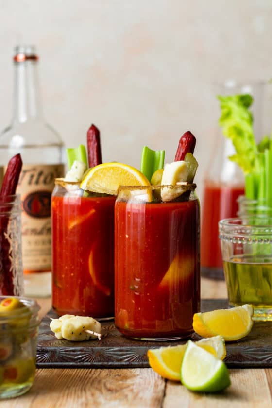 Best Easy Homemade Bloody Mary (+ Bloody Mary bar tips!) Modern