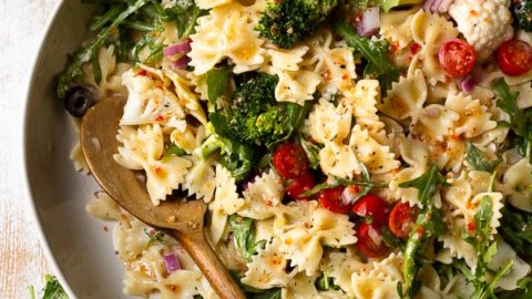 pasta salad with ranch dressing and sour cream Creamy Ranch Pasta Salad