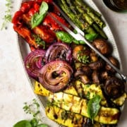 grilled marinated vegetables
