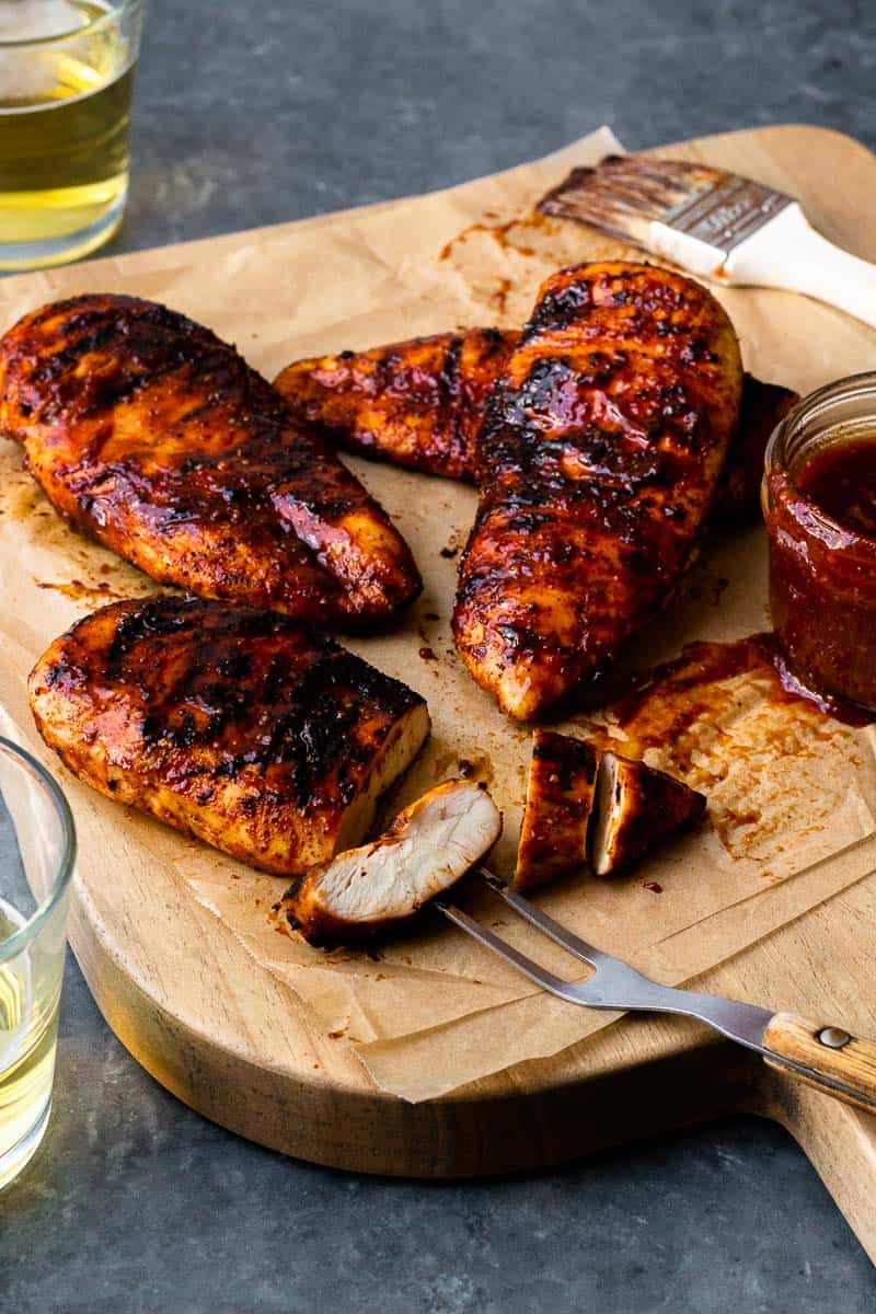 Smoked Sweet Tangy BBQ Chicken Modern Farmhouse Eats