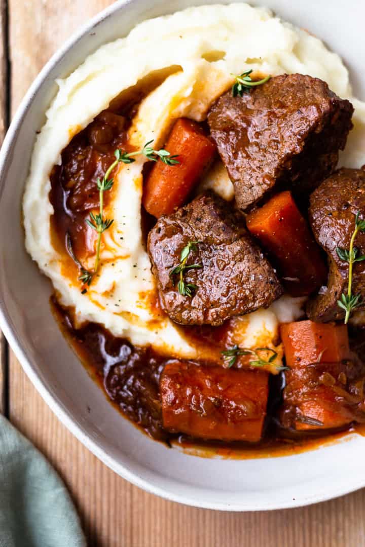 Beer Braised Venison Roast Modern Farmhouse Eats