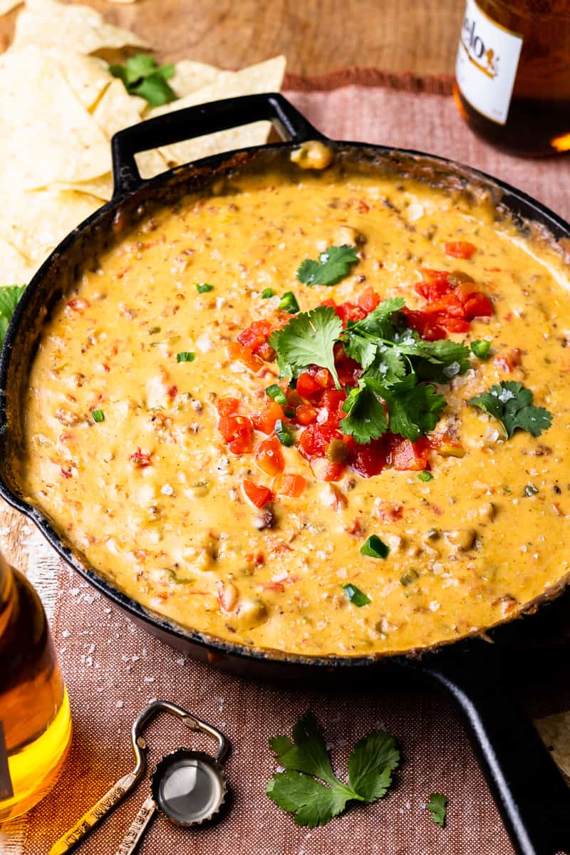 smoked queso dip
