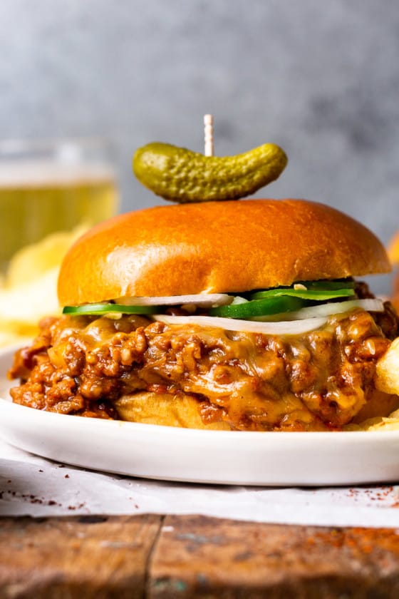 Chili Cheese Sloppy Joes Modern Farmhouse Eats