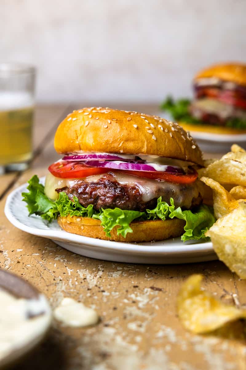 Best Juicy Elk Burger - Modern Farmhouse Eats