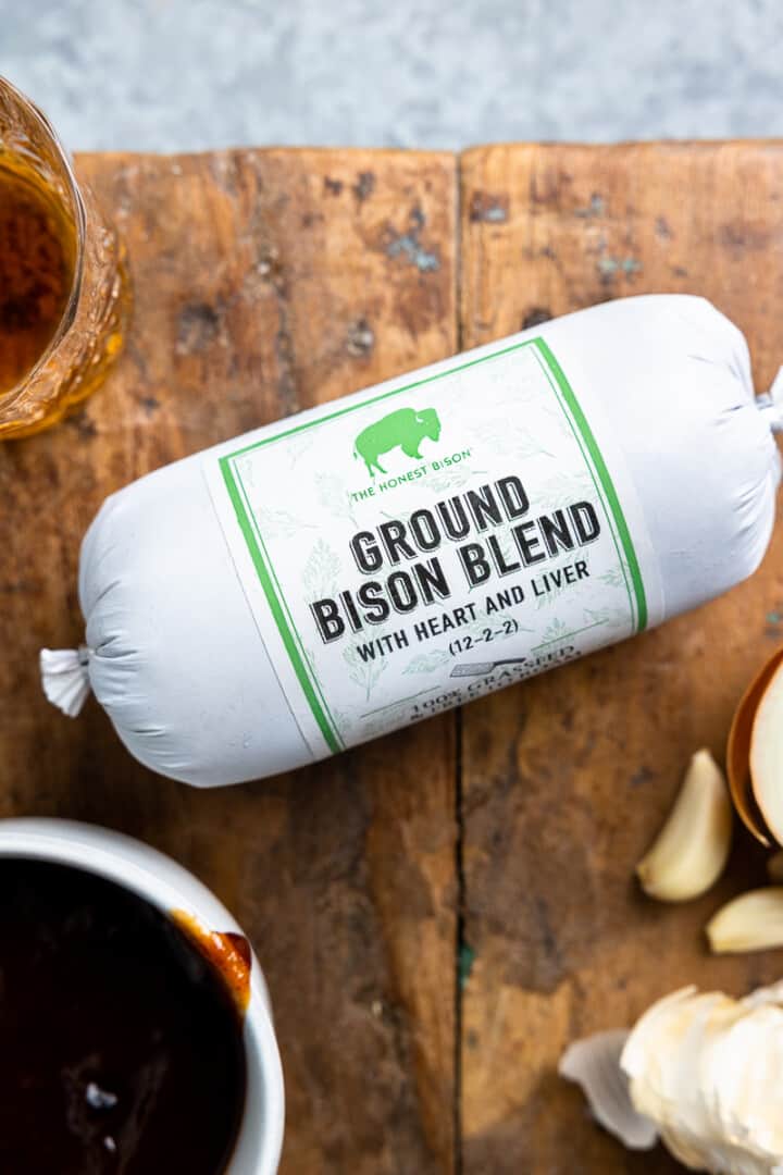 Bourbon BBQ Bison Meatballs Modern Farmhouse Eats