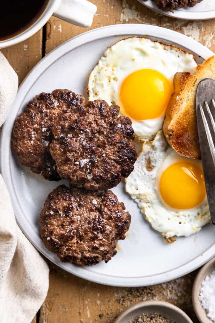 Maple Sage Venison Breakfast Sausage Modern Farmhouse Eats